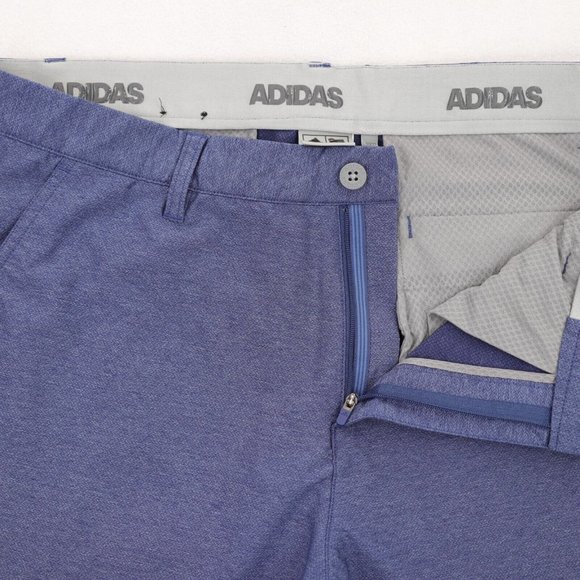 Adidas Ultimate365 Twill Crosshatch Pants Men's Size 35 X 31 Blue Stretch - Picture 5 of 8